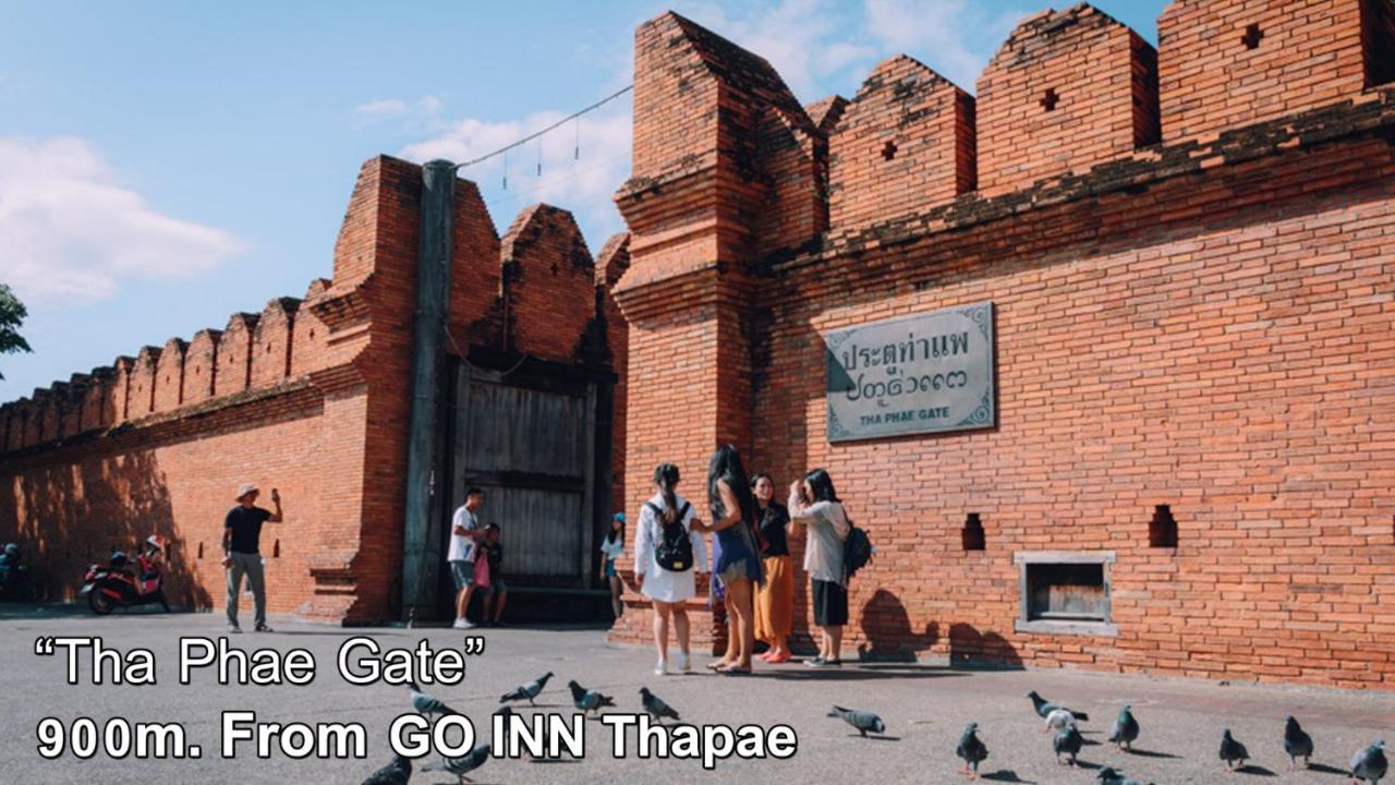 Go Inn Thapae - โก อินน์​ ท่าแพ Chiang Mai Eksteriør bilde